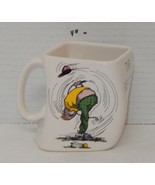 Vintage 1991 &quot;The Results of Over-Swing&quot; Golf Coffee Mug Cup Ceramic - $20.30 CAD