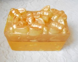 Soap Loaf Turmeric Manuka Honey Orange Lemon Essential Oils, 1 lb 11 Oz Gold Bee - £27.68 GBP
