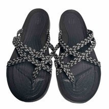 Crocs Swiftwater Women&#39;s Slide Sandals Black Size 9 - £13.34 GBP