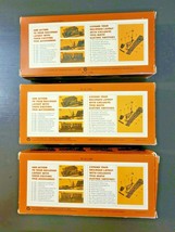 Vintage Lot of 3 Tyco Train Cars HO Scale Burlington, Swift &amp; Western Ma... - £15.54 GBP