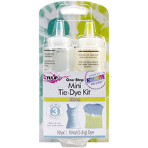 An item in the Crafts category: Tulip One Step Mini Tie Dye Kit Neon