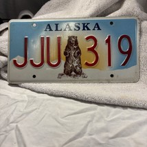 Authentic Alaska License Plate Vintage Metal Auto Tag AK Grizzly Bear Plate - $21.99