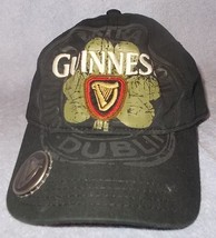  Guinness Beer Brewing Dublin Extra Stout Ball Type Cap Hat wth Harp Logo Opener - £15.99 GBP