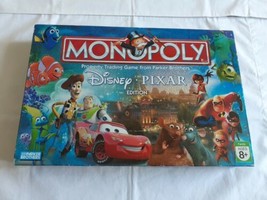 Monopoly Disney Pixar Edition 2007 Board Game Complete Nob Woody Parker Bros. - £18.91 GBP