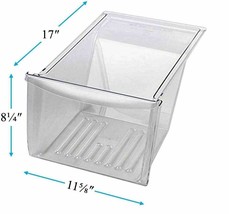 Bottom Crisper Pan Drawer For Frigidaire 253.6880201E 253.6482240E 253.6... - $52.44