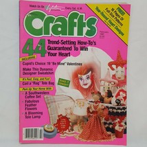 Crafts Magazine February 1987 Be Mine Valentines Southwestern Feather Flowers  - $14.99