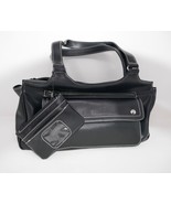 Gloria Vanderbilt Black Satchel Shoulder Hand Bag Purse - $29.99