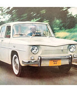 1962 Renault R-8 Compact Antique Car Advertisement Automobilia Vintage D... - $547.38 MXN
