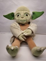 Star Wars Yoda 18&quot; Plush Lucasfilm Ltd Stuffed Animal Jay Franco and Sons - £27.34 GBP