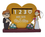 Disney Parks CARL AND ELLIE Wedding Countdown Advent Calendar - £27.26 GBP