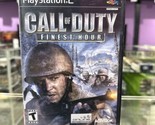 Call of Duty: Finest Hour (Sony PlayStation 2, 2004) PS2 Tested! - $5.94