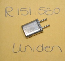 Uniden Scanner/Radio Frequency Crystal Receive R 151.580 MHz - £8.69 GBP