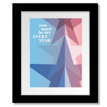 Lucky Star, Madonna - Song Lyrics Pop Music Art - Poster Print, Canvas or Plaque - £15.18 GBP+