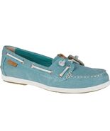 Sperry Top-Sider Coil Ivy Blue Water Canvas Slip-On Boat Shoes STS80252 NIB - $103.74 CAD