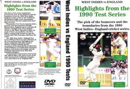 West Indies Vs England 1990 Cricket Dvd Test Match Series 60MINS Color - £10.15 GBP