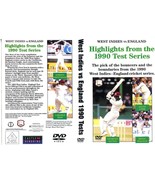 WEST INDIES vs ENGLAND 1990 CRICKET DVD TEST MATCH SERIES 60MINS COLOR - $17.68 CAD