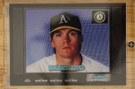 2000 Bowman Chrome Baseball Card BARRY ZITO Retro Future #419 Oakland Athletics - £9.53 GBP