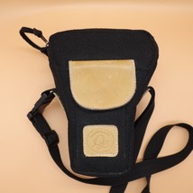 Quantaray Camera Bag Waist Holster Shoulder Strap Belt Loops Black Heavy Duty - £15.95 GBP