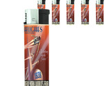 World&#39;s Fair New York D5 Lighters Set of 5 Electronic Refillable Butane  - £12.41 GBP