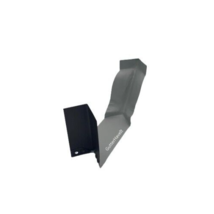 1 - Aluminum 5 - Inch Gutter Outside Strip Miter Color Musket Brown - $265.65 MXN