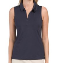 Nwt Ladies Tommy Bahama Marine Navy Blue Sleeveless Golf Shirt Polo - M L Xl - £31.44 GBP