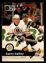Boston Bruins Garry Galley 1991 Pro Set Hockey Card #7 - £0.39 GBP