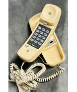 AT&amp;T TRIMLINE 210 Corded Home Phone, No AC Power Required, Improved Beige - $13.55