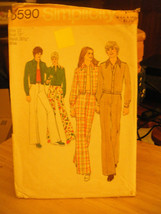 Simplicity 5590 Misses Unlined Jacket & Pants Pattern - Size 12 Bust 34 - $9.93