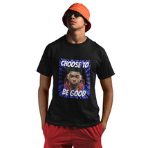 Men Graphic Tees Short Sleeves Crew Neck Virtual Black Boy T-Shirt Size S-4XL - £10.66 GBP