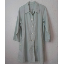 Tokyo Style GRADE Green White Checks Maxi Blazer Tunic Dress Utility But... - £12.40 GBP