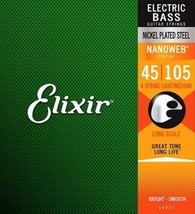 Elixir Nanoweb Bass 4-String, Super Light 40-95 - £35.29 GBP