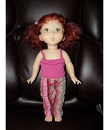 18&quot; Jakks Pacific 2008 Fancy Nancy Doll W/Striped Pajama Set EUC - $60.86 CAD