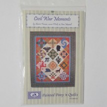 Painted Pony N Quilts Civil War Moments Pattern Vintage 2000s - £11.68 GBP