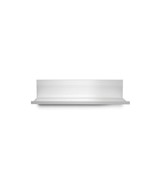Hangman L-12-W No-Stud Floating Shelf (White Powder Coat; 12-In.) - $76.40 CAD