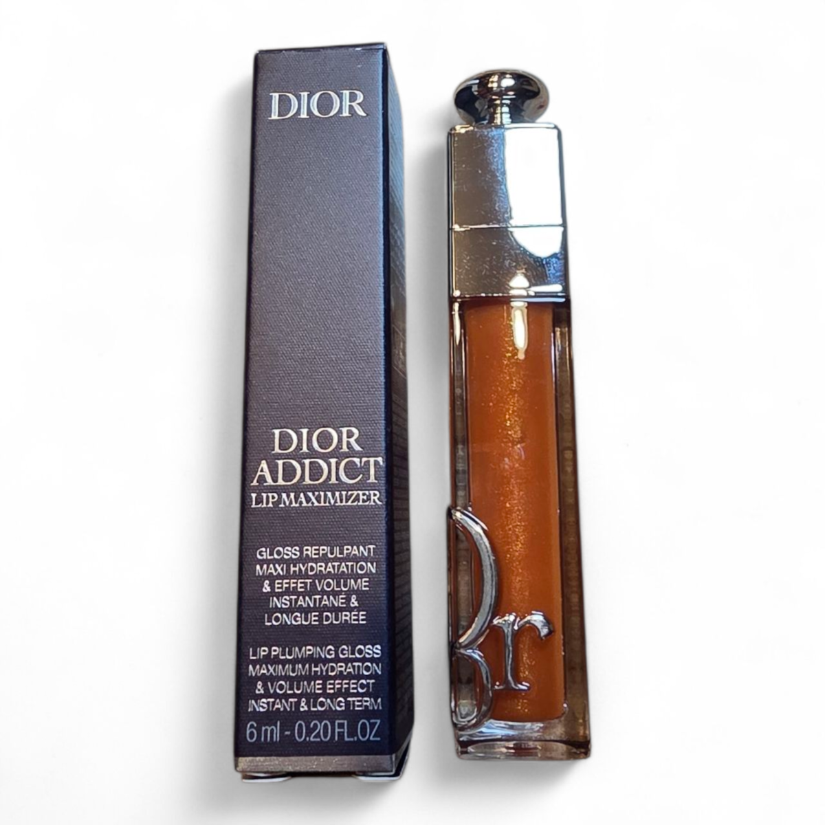 Dior Addict Lip Maximizer 021 Shimmer Tangerine, 6ml/0.20fl.oz. - $24.00