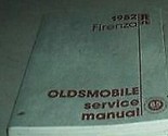 1982 GM Oldsmobile Olds Firenza Servizio Shop Riparazione Officina Manua... - £7.16 GBP