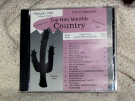 TOP HITS MONTHLY COUNTRY February 1999 Vol.9902C Karaoke CD&amp;G (case2-56) - £14.77 GBP