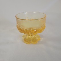 Vintage Tiffin Franciscan Madeira Cornsilk Yellow Goblet Champagne/Sherb... - £7.88 GBP