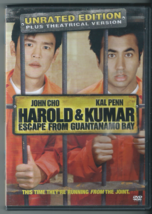  Harold &amp; Kumar: Escape From Guantanamo Bay (DVD, 2008, John Cho, Kal Penn)  - £4.19 GBP