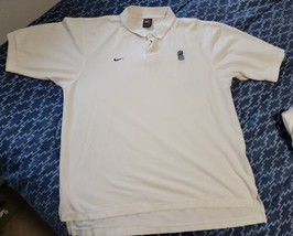 Nike Seattle Mariners Team Apparel Polo White Shirt XL Activewear Golf Vintage  - £39.19 GBP