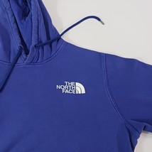 The North Face A7UNS Men's Box NSE Purple Cotton Hoodie Pullover Sweatshirt Sz M image 5