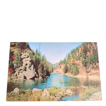 Postcard Stevens Pass Highway Scenic View Chrome Unposted - £5.50 GBP