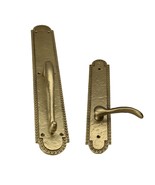 Signature Hardware Marconi Entrance Dummy Door Set with Lever Handle No ... - $70.49