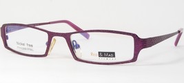 RED &amp; MAD 110 C2 Purple UNIQUE RARE EYEGLASSES GLASSES FRAME 48-17-135mm... - $39.60
