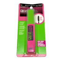 Maybelline Great Lash Mascara 102 Brownish Black Washable Eye Makeup Thickening - $5.93