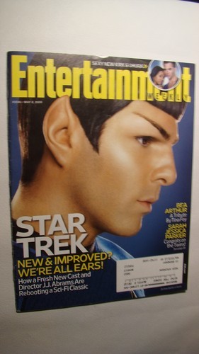 ENTERTAINMENT WEEKLY MAY 2009 *NICE COPY* STAR TREK REBOOT - $0.99