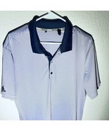 Adidas Men&#39;s Striped Polo Shirt-size large - €21,39 EUR