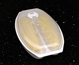 Microwave Corn Steamer with Vented Lid – Cooks 2 Corn Cobs in Minutes BP... - $16.81 CAD
