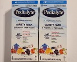 Pedialyte Electrolyte Drink Powder Sticks 2 x 8 Count Variety Packs 2.4o... - £14.98 GBP