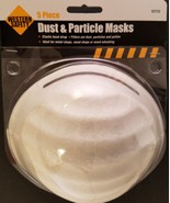 Dust &amp; Particle Face Masks Protection Airborne Particles Dust Pollen 5 C... - £3.51 GBP